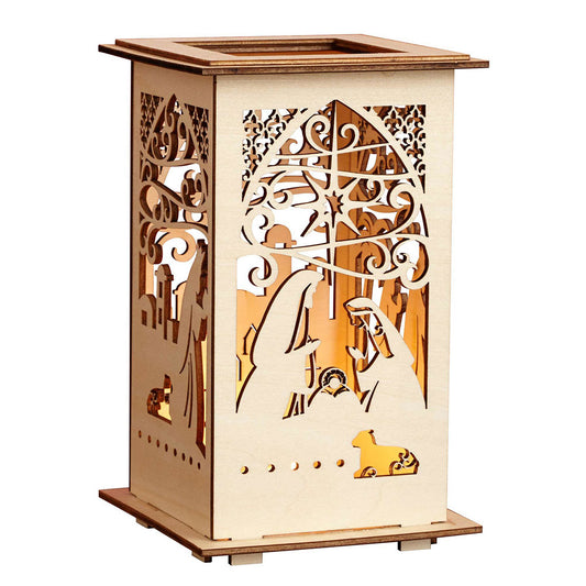 Flameless Votive-Nativity