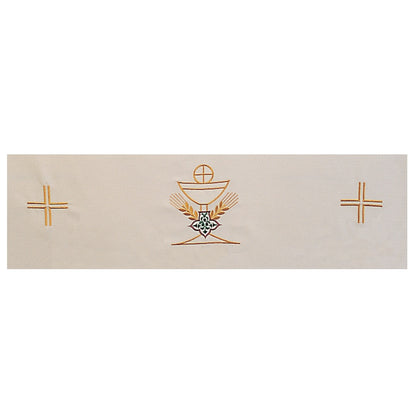 Washable Fitted Altar Cloth - Design BVSL1000 Available In 6 Liturgical Colours