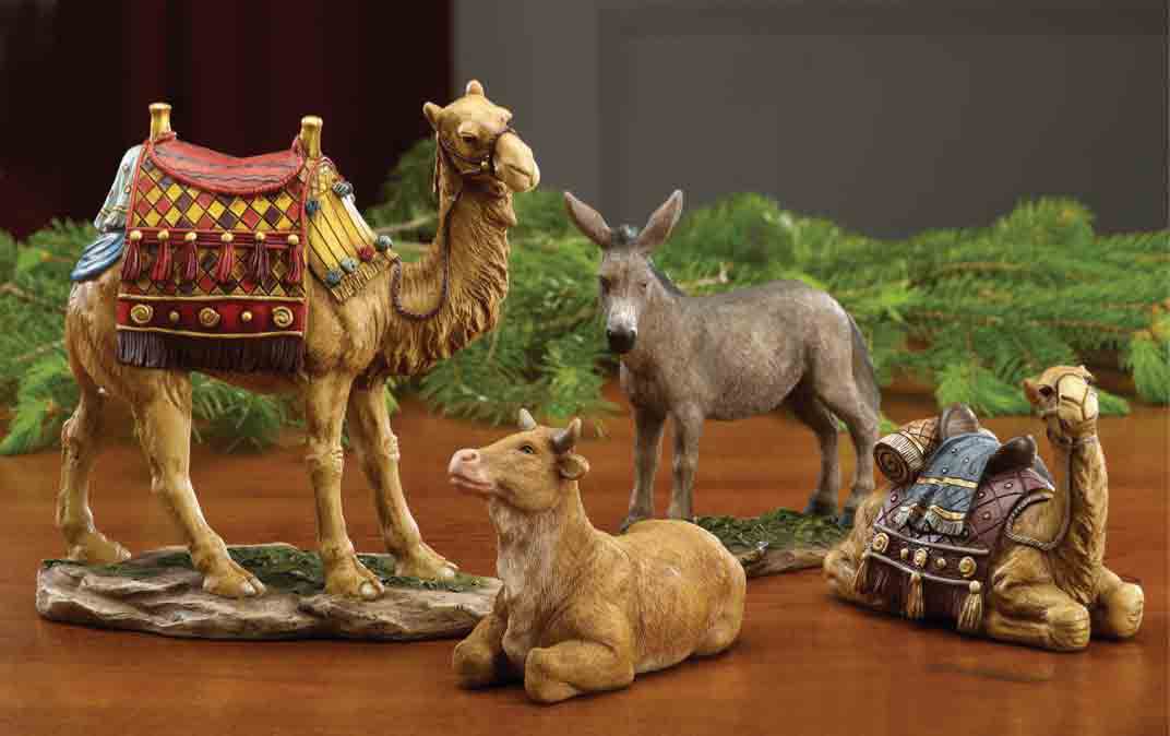 14" Scale Nativity Animals