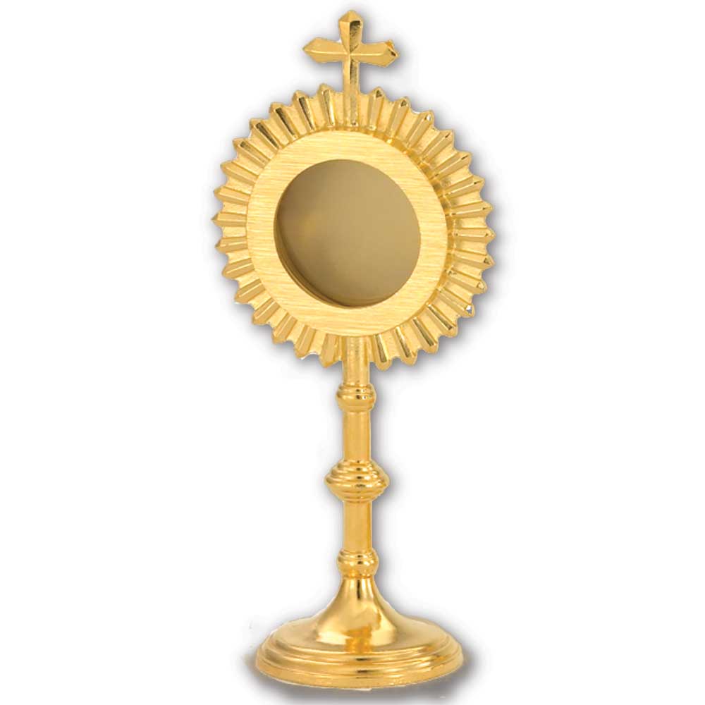 6" Gold Plated Reliquary