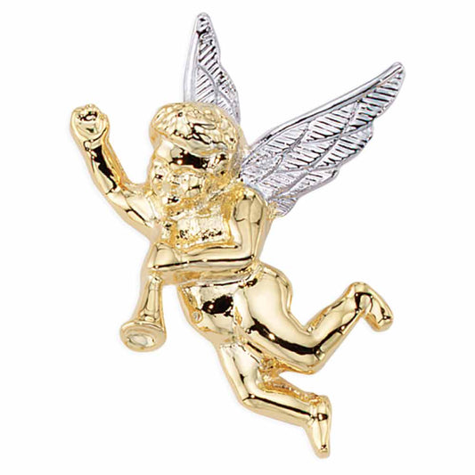 Angel with Trumpet Lapel Pin