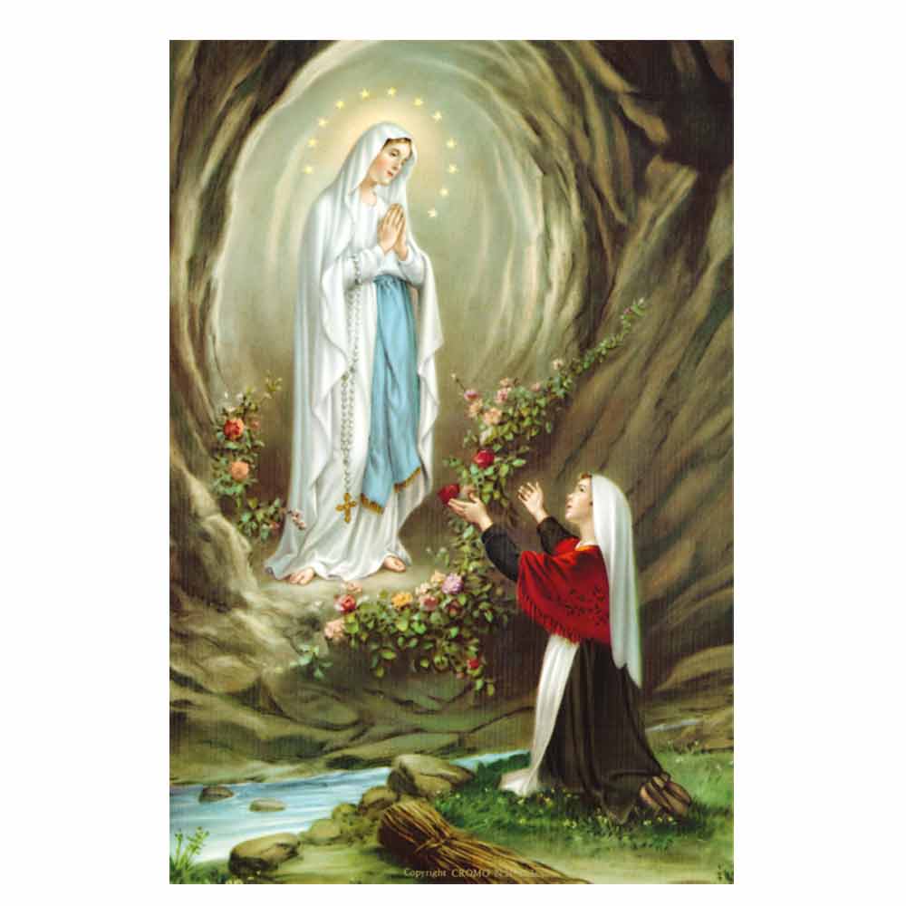 Our Lady of Lourdes Printed Banner