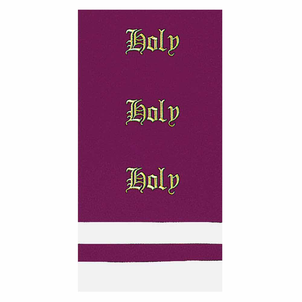 Holy Embroidered Banner - Lectern Hanging