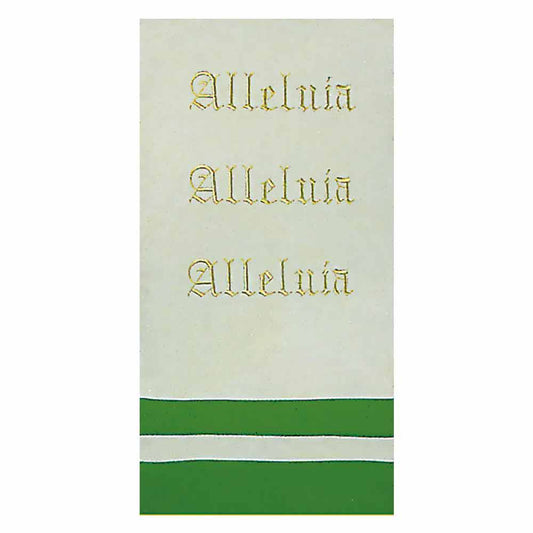 Alleluia Embroidered Banner - Lectern Hanging