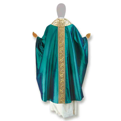 Pure Silk Baroque with Embroidered Chasuble