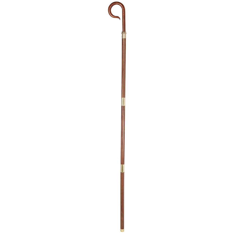 78" Wood Crozier with Staff
