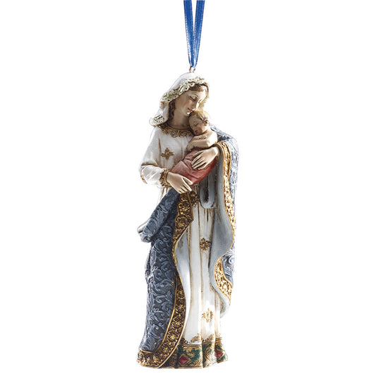 Madonna & Child Ornament, Style CBND166