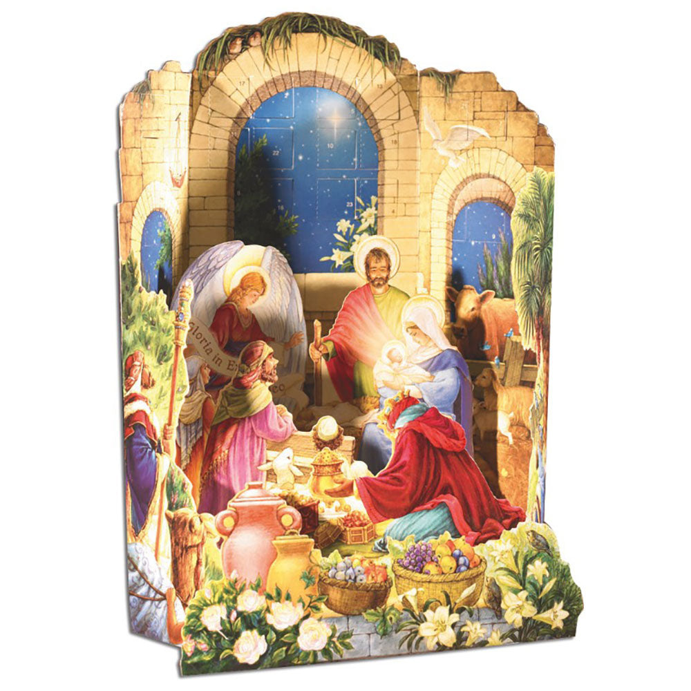 Come to the Stable Fold-Out Advent Calendar