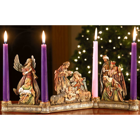 Nativity Candleholder CBPD024