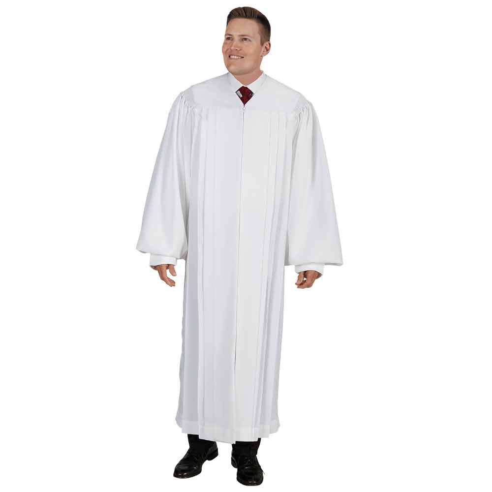 Classic Pulpit Robe - White