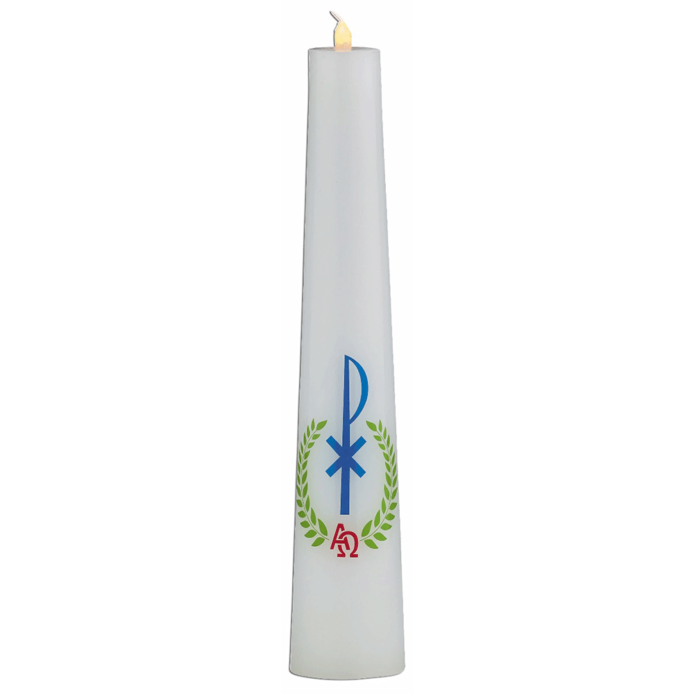 Flameless LED Christ Candle