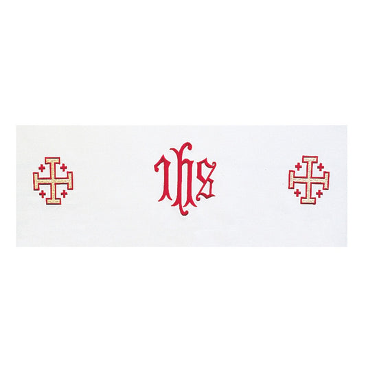 Washable Fitted Altar Cloth - Design BVSL9404 Available In 6 Liturgical Colours