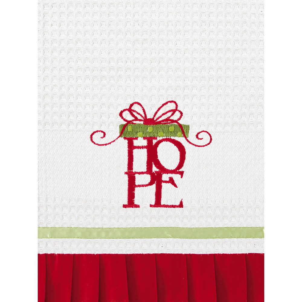 100% Cotton Christmas Hope Kitchen Towel