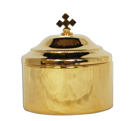 3 1/2" Diameter Gold Plated Host Box