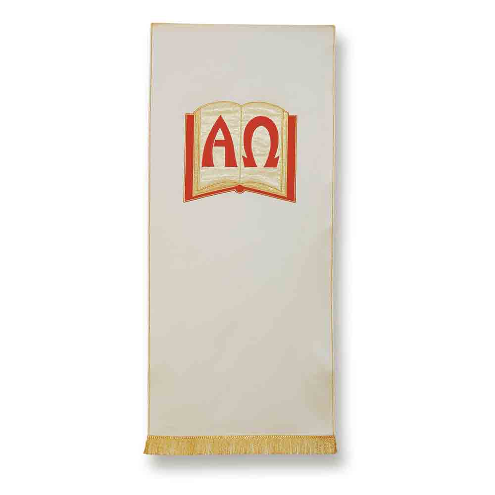 Alpha & Omega Lectern Hanging - Available in 4 Liturgical Colours