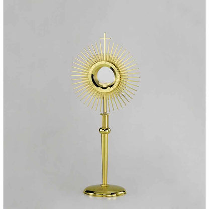 24 3/4" Gold Plated Monstrance