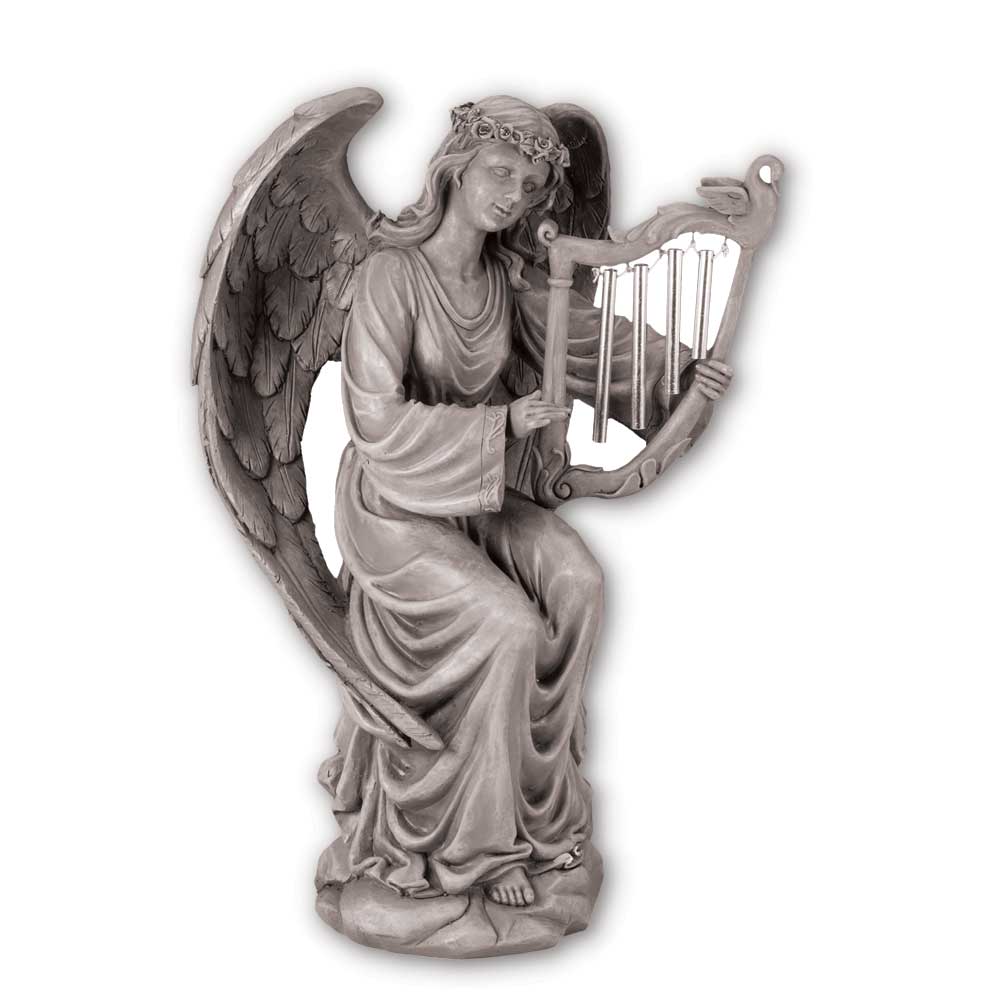 Angel Figure with Harp