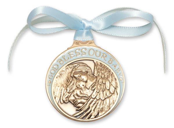Crib Medal Baby with Angel 4300B