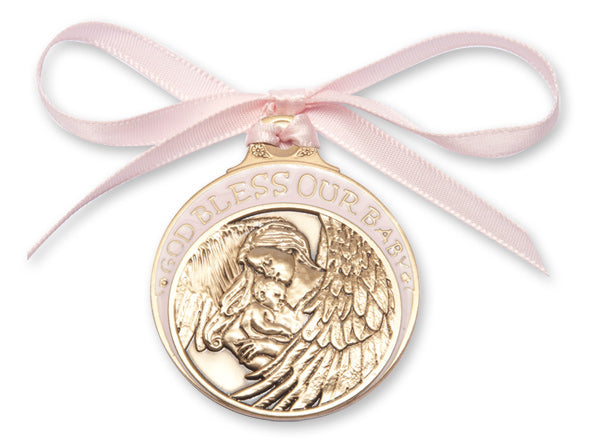 Crib Medal Baby with Angel 4300P