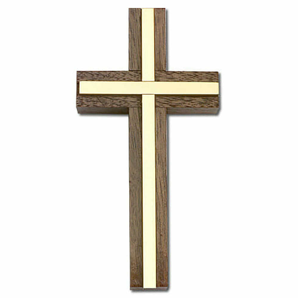 Cross 4" Wood Cross 4455