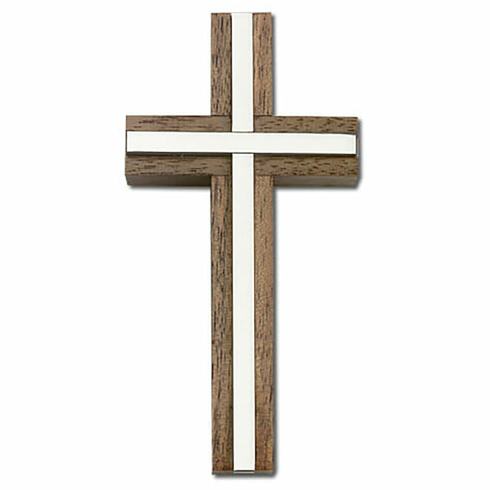 Cross 4" Wood Cross 4455