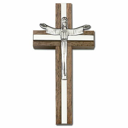 Risen Christ 4" Wood Cross 5080