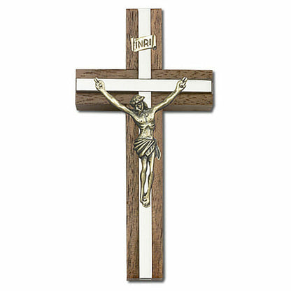 Crucifix 4" Wood Cross 5089