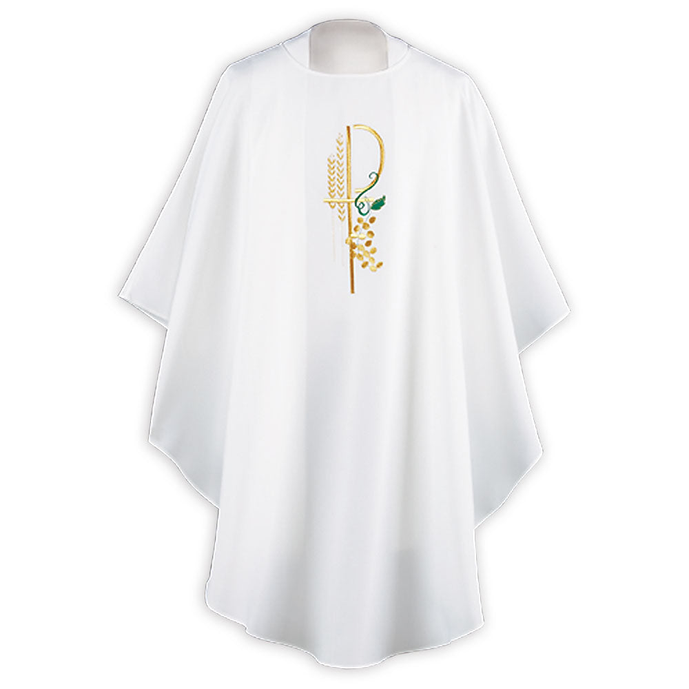 Eucharistic Chasuble - White