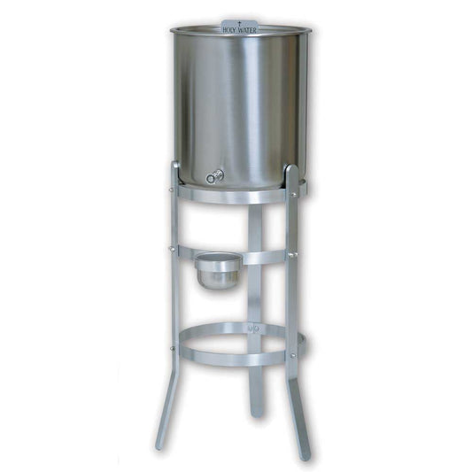Stainless Steel Holy Water Tank With Aluminum Stand