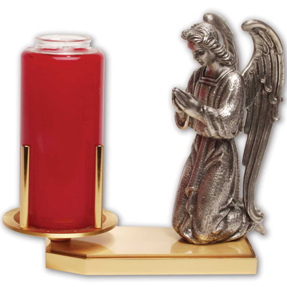 Devotional Candle Holder 24k Gold