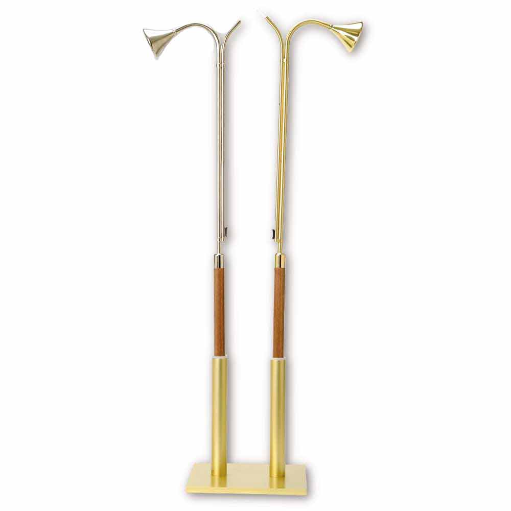 11" High Single or Dual Candle Lighter Stand