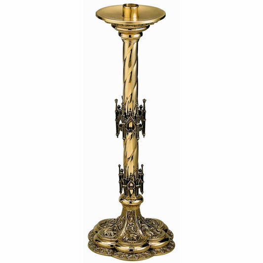 24" High Gothic Standing Paschal Candlestick