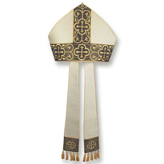 Pure Silk With Lurex Mitre - PBM22