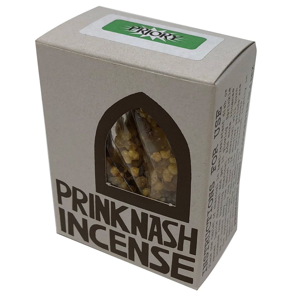 Solid Brass Incense Burner - Includes a Mini-Pack of Incense with Charcoal