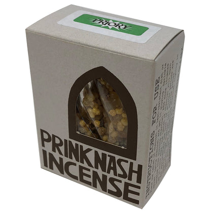 Solid Brass Incense Burner - Includes a Mini-Pack of Incense with Charcoal