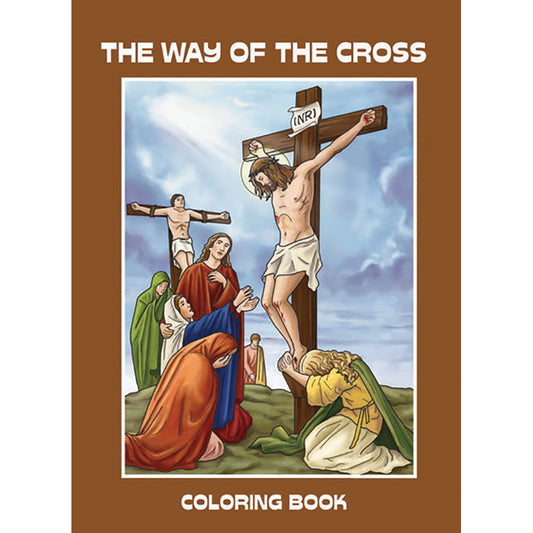 The Way of the Cross Colouring Book