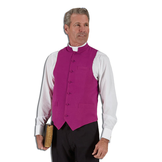 R. J. Toomey Purple Clergy Vest/Waistcoat