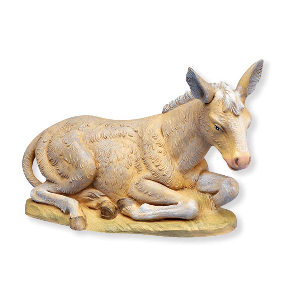 12” Scale Seated Donkey, Style RN52933