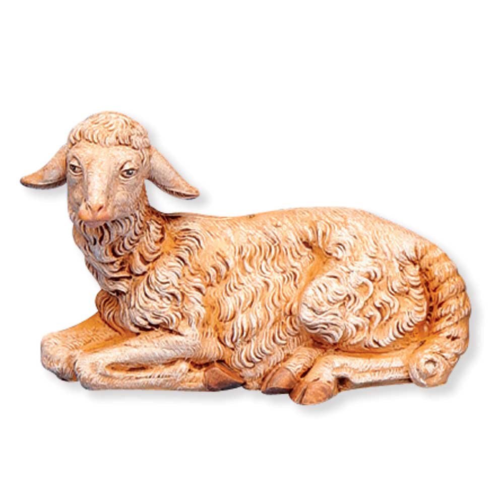 12” Scale Sheep - Laying Down, Style RN52941