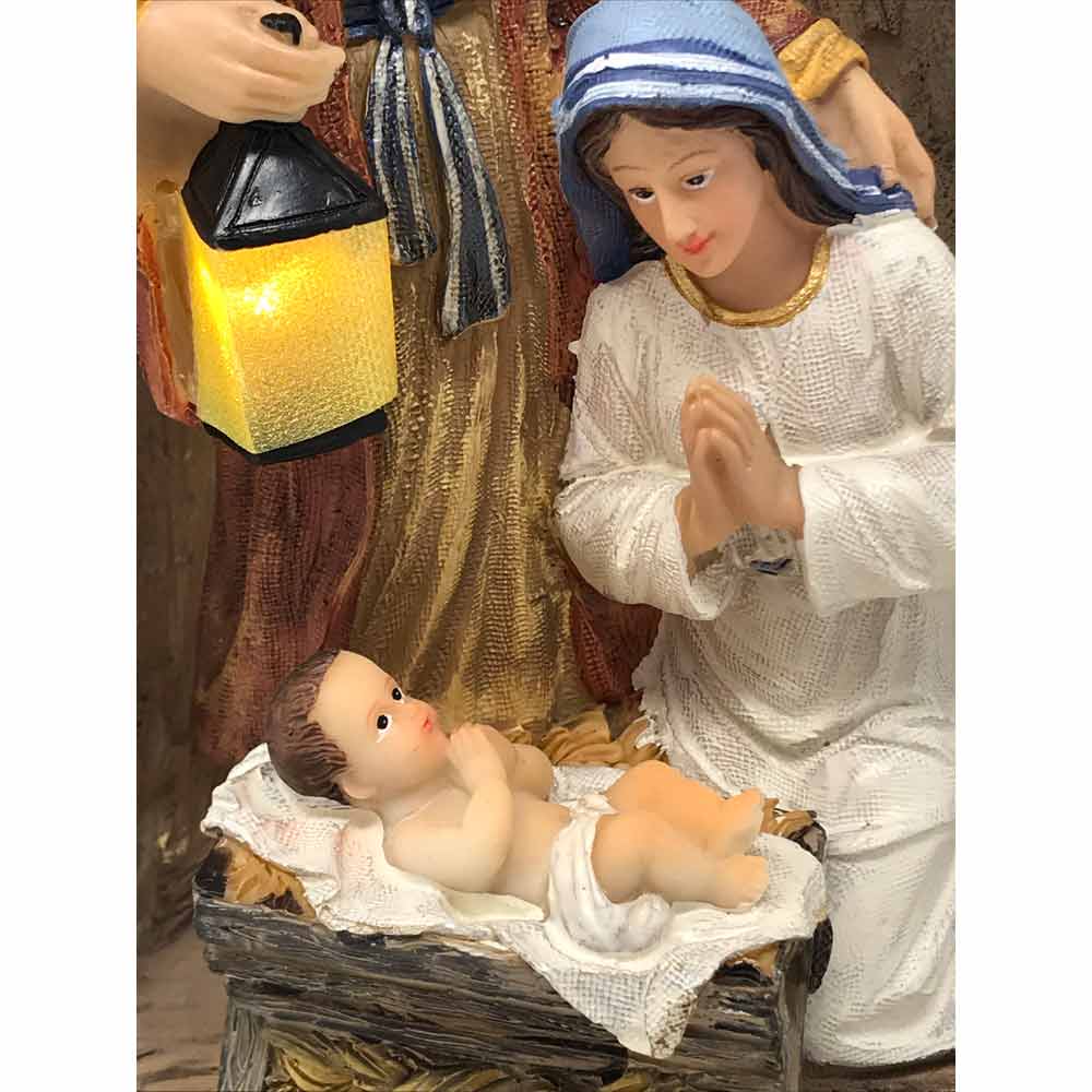 Three Kings Gift, The Original Gifts of Christmas Driftwood Creche Holy Family